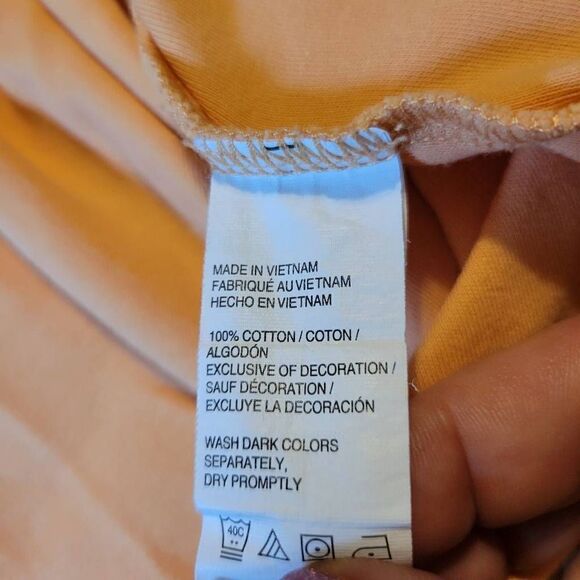 IZOD Men's Peach Cotton Polo Size Large - Picture 5 of 5